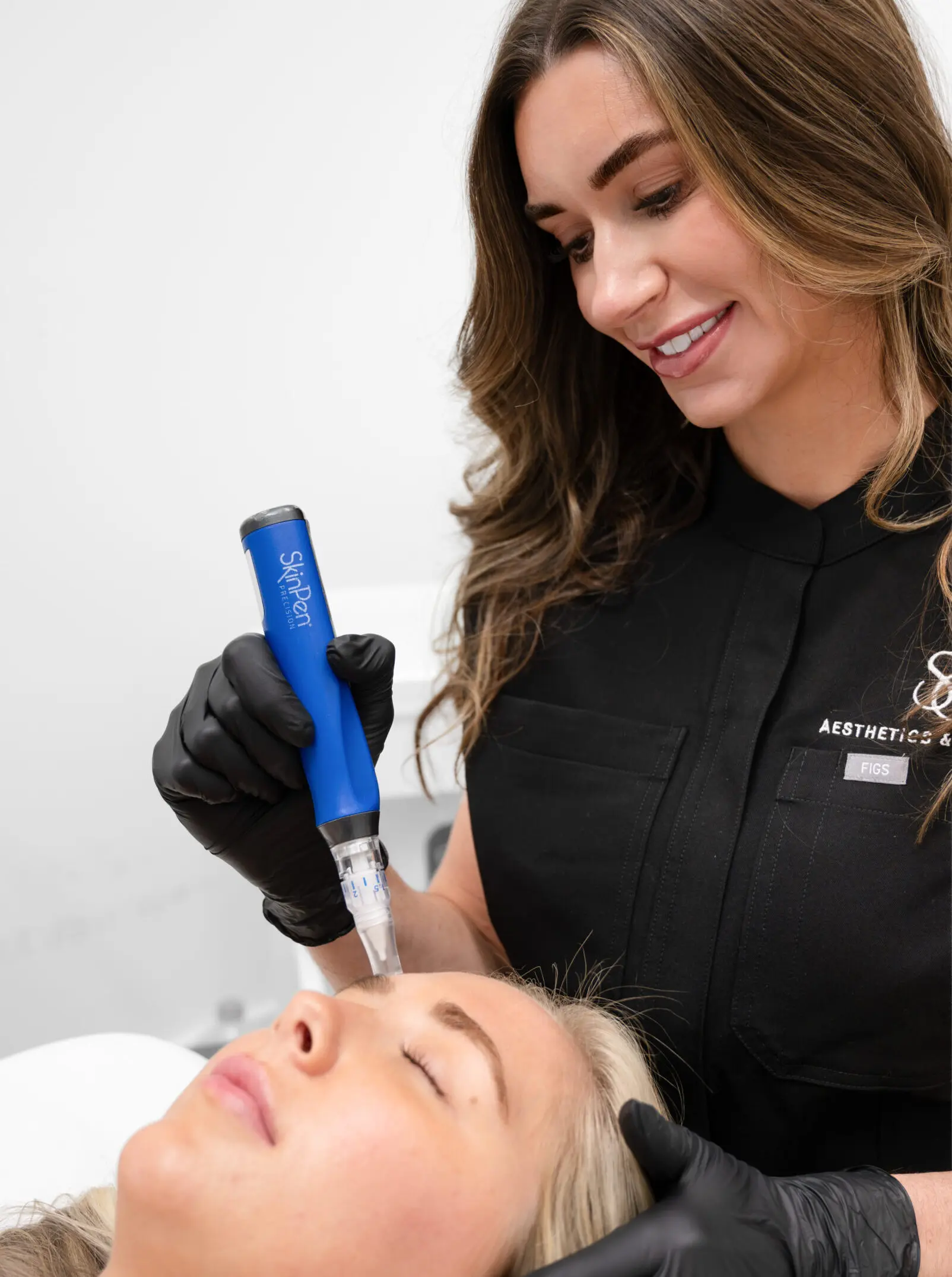 Relaxing on the couch Microneedling in Charleston County, SC